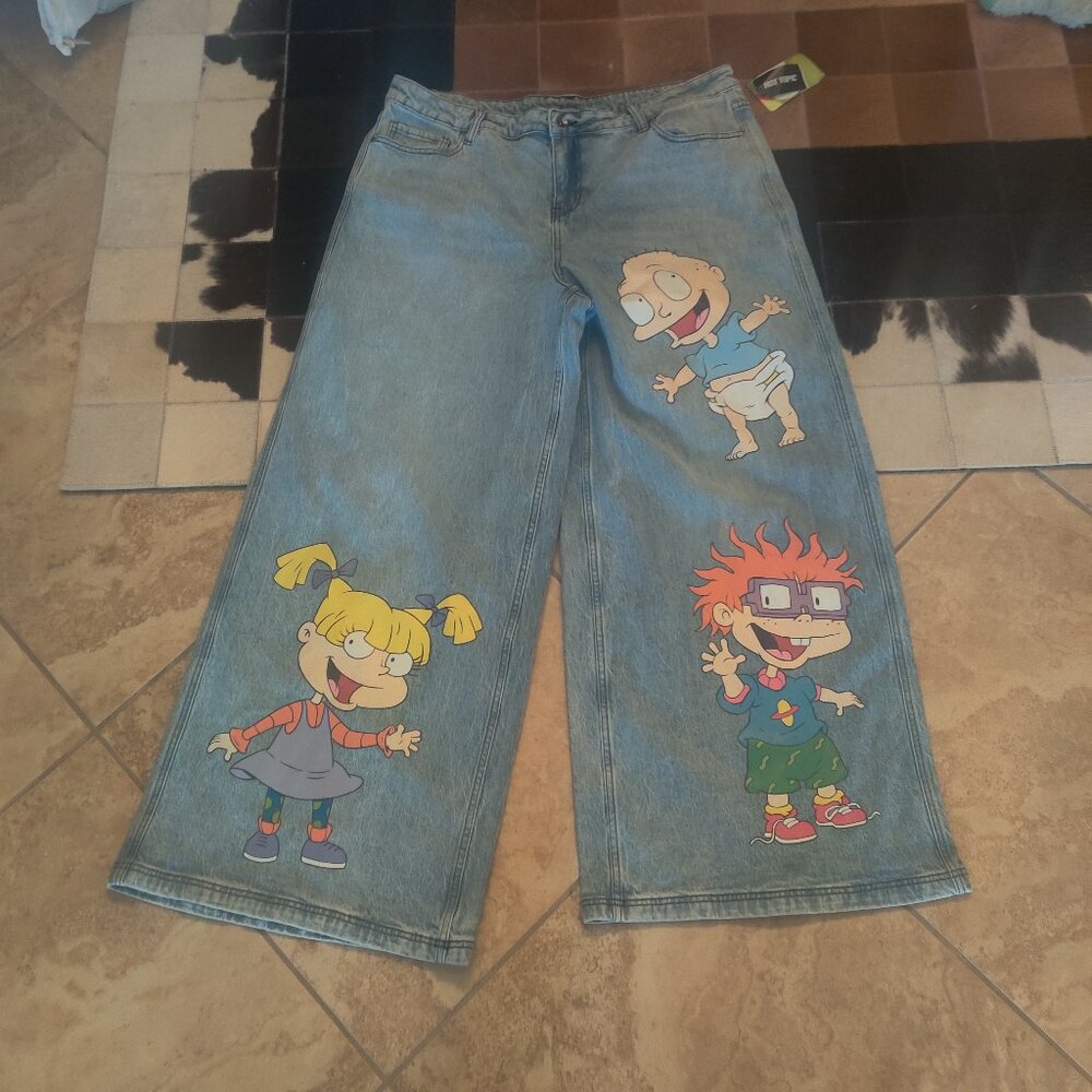 Her Universe Rug Rats collab jeans size 18 New